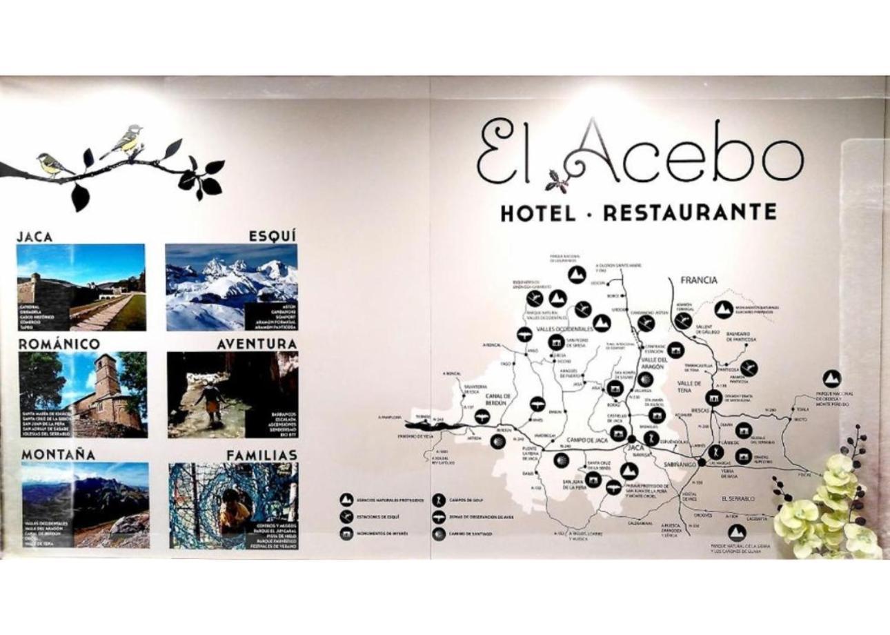 Hotel El Acebo Хака Екстериор снимка